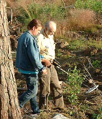 Detektor i skogen