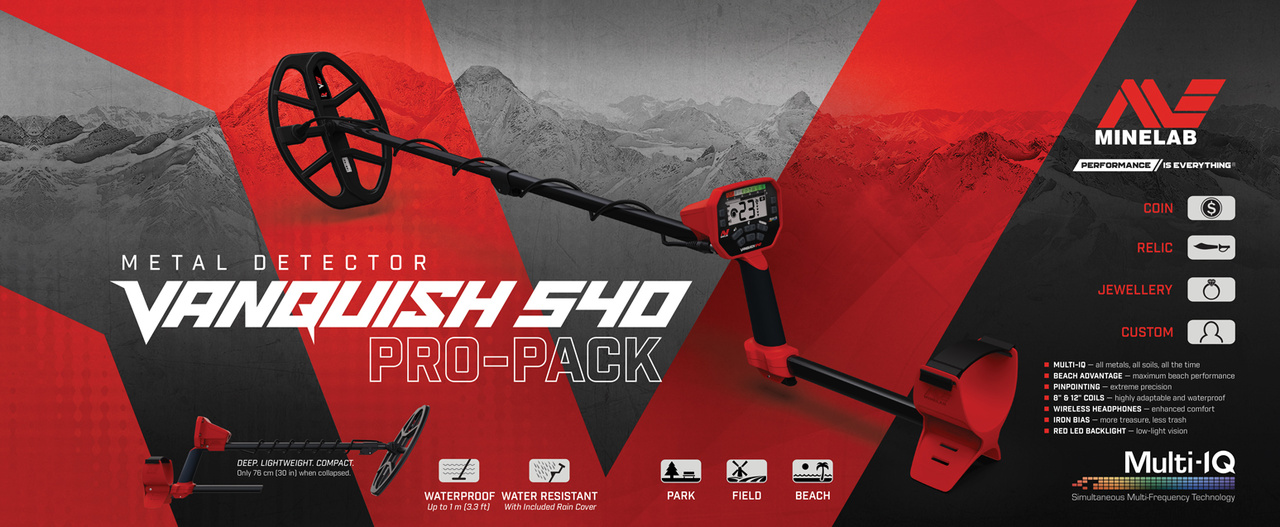 Minelab Vanquish 540 Pro-Pack