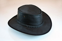 Barmah leatherhat black