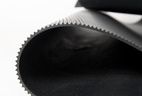Rubber matting V-Ribbed, black